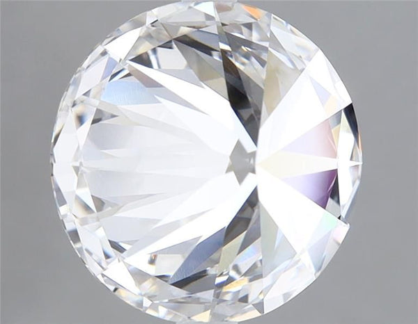 4.04-Carat Round Shape Lab Grown Diamond