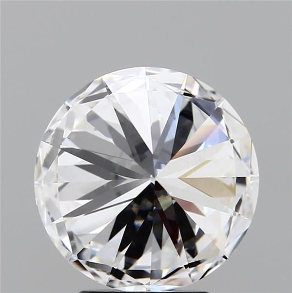 4.03-Carat Round Shape Lab Grown Diamond