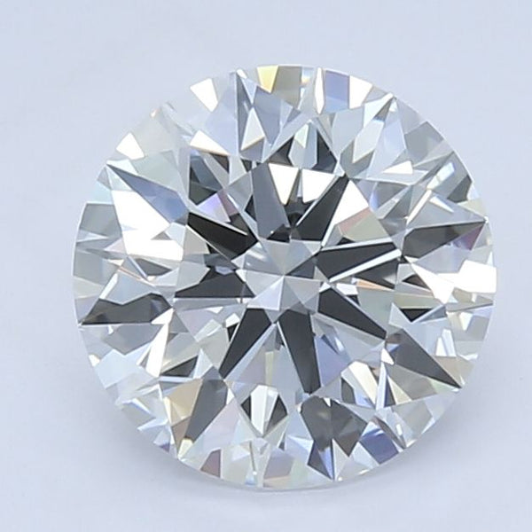 2.2-Carat Round Shape Lab Grown Diamond