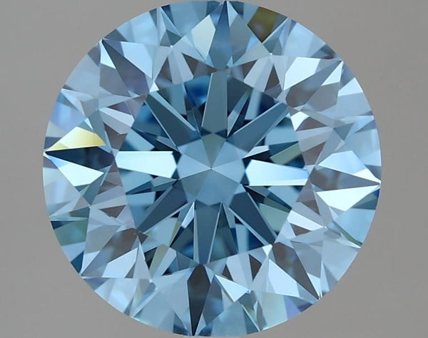 3.0-Carat Round Shape Lab Grown Diamond