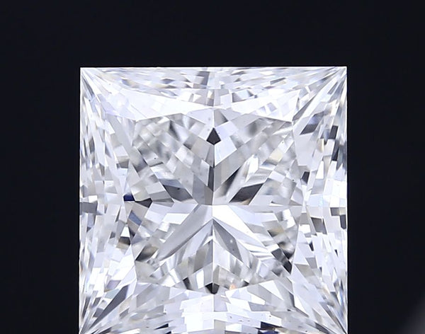 7.04-Carat Princess Shape Lab Grown Diamond