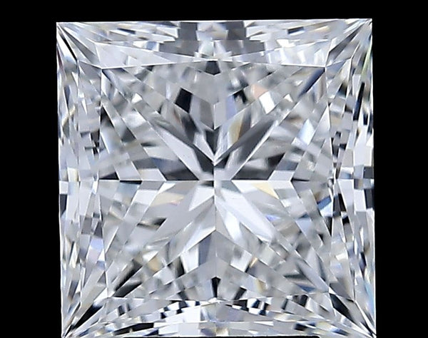 5.54-Carat Princess Shape Lab Grown Diamond