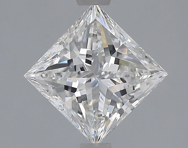 1.57-Carat Princess Shape Lab Grown Diamond