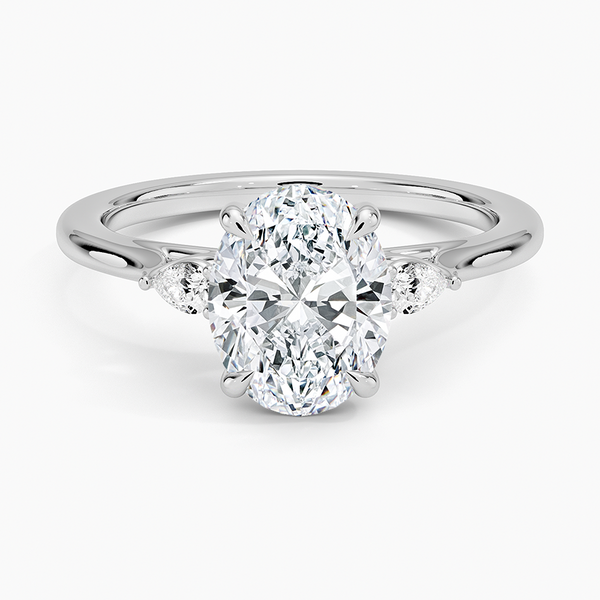 Aria Perfect Fit Three Stone Diamond Engagement Ring  [Setting Only] - EC119O
