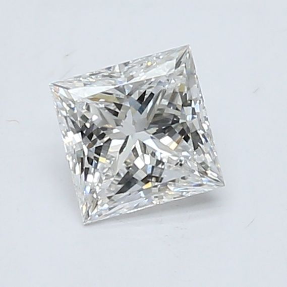 0.63-Carat Princess Shape Lab Grown Diamond