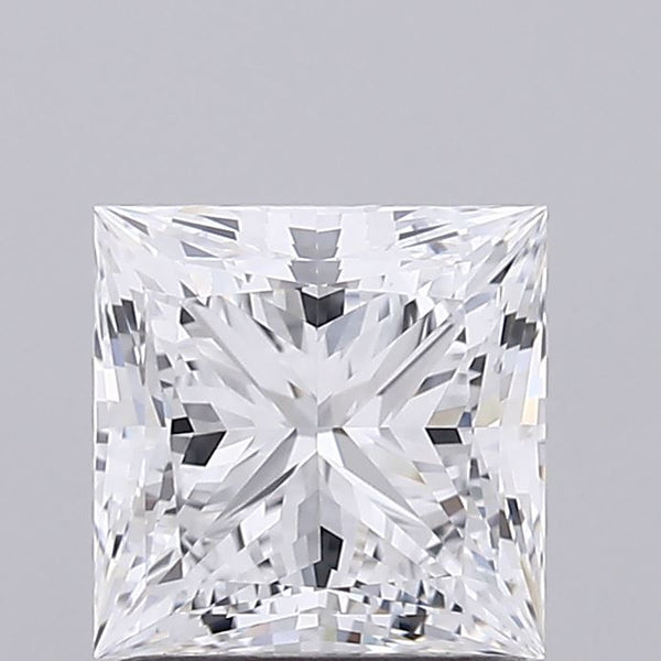 1.5-Carat Princess Shape Lab Grown Diamond