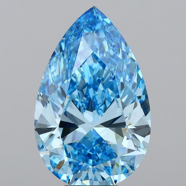 8.7-Carat Pear Shape Lab Grown Diamond