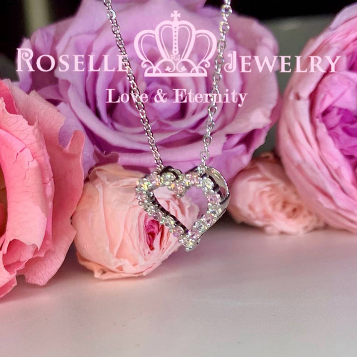 Heart Shape Drop Pendants - HC5 - Roselle Jewelry