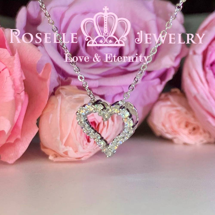 Heart Shape Drop Pendants - HC5 - Roselle Jewelry