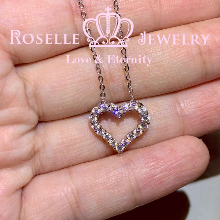 Heart Shape Drop Pendants - HC5 - Roselle Jewelry