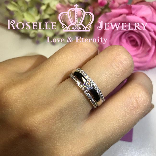 Eternity Fashion Engagement Ring - RM1 - Roselle Jewelry