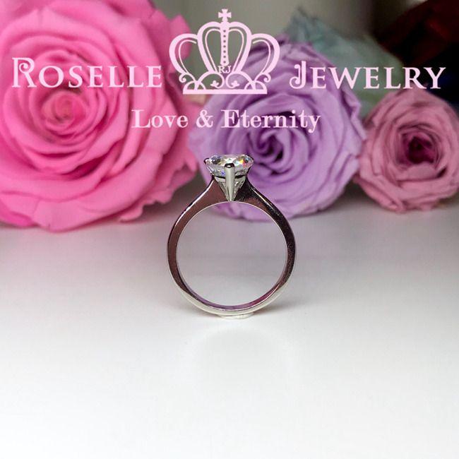 Happy Heart Solitaire Engagement Ring - NH2 - Roselle Jewelry